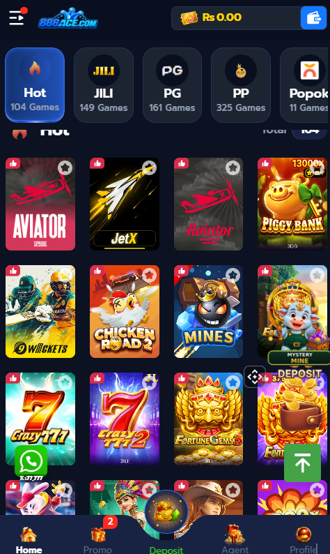 888ACE Game App