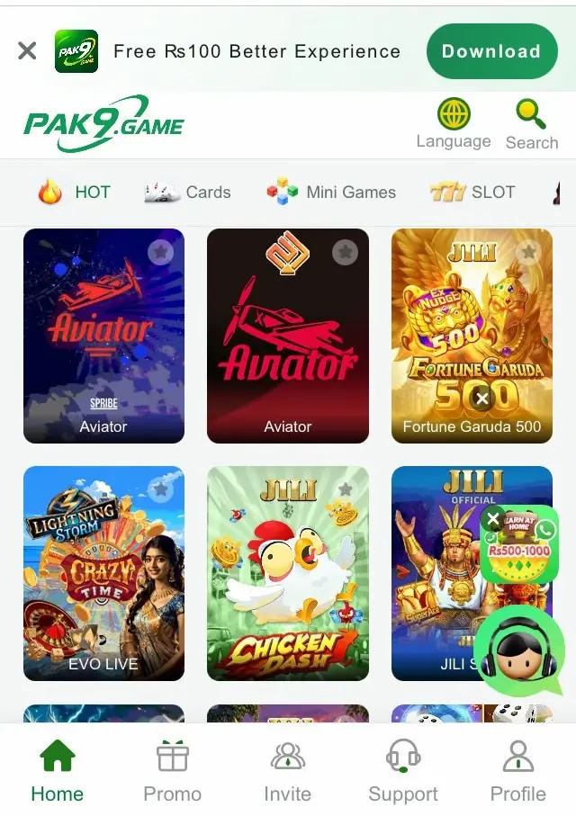 Pak9 Game APK Download