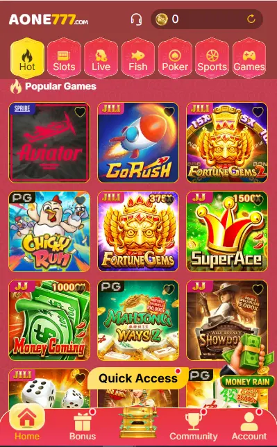 AONE777 Game APK Download